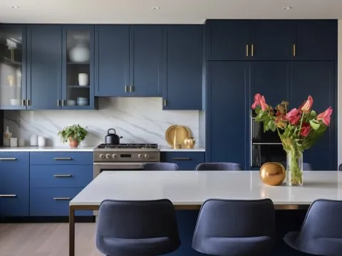 Кухня с фасадом 1