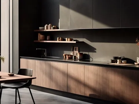 Кухня с фасадом 3