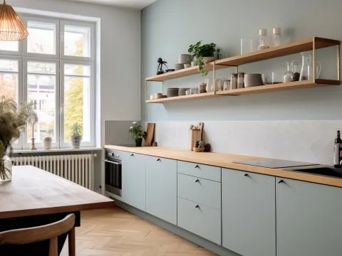 Кухня с фасадом 4