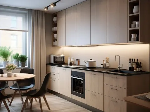 Кухня с фасадом 5