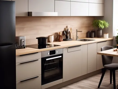 Кухня с фасадом 6